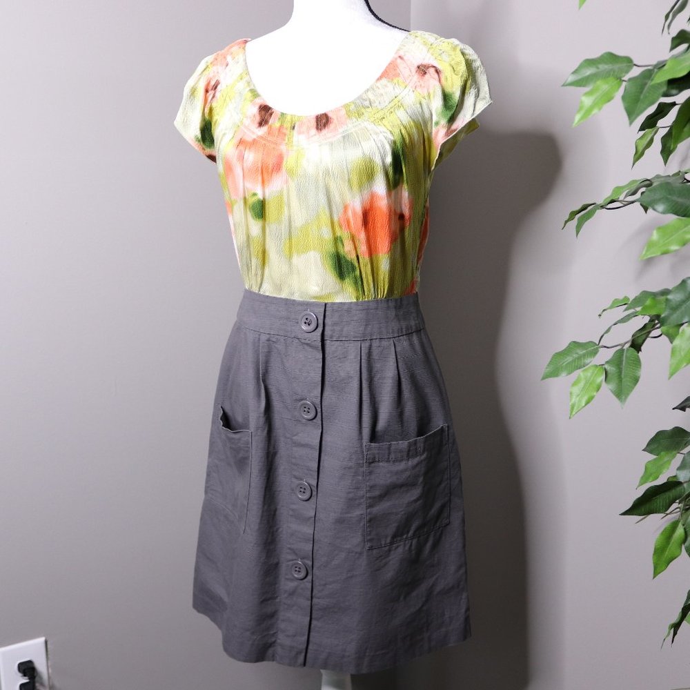 Anthropologie Tabitha Floral Silk Zoya Dre…